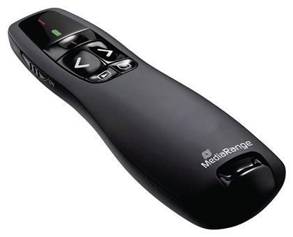 MediaRange Presenter 5-Button Wireless Presenter με Κόκκινο Laser και Πλήκτρα Slideshow από το Public