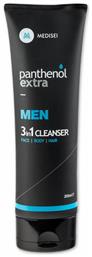 Medisei Panthenol Extra Men 3 in 1 Gel Καθαρισμού Προσώπου 200ml