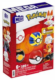 Mega Bloks Pokemon για 6+ Ετών 105τμχ