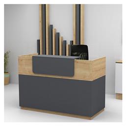 Megapap Επαγγελματικό Γραφείο Υποδοχής με Διαστάσεις Π160xΒ70xΥ110cm