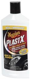 Meguiar's Αλοιφή Καθαρισμού για Φανάρια Plast-X Clear Plastic Cleaner & Polish 296ml από το Saveltrade