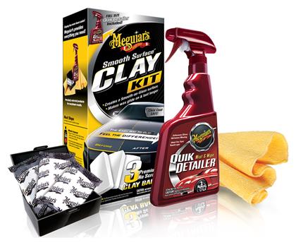 Meguiar's Καθαρισμού για Αμάξωμα Smooth Surface Clay Kit