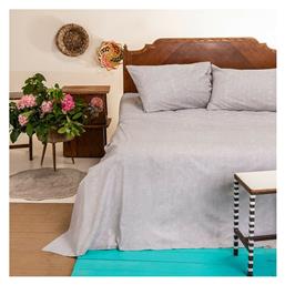 Melinen Μονό 100x200+32εκ. με Λάστιχο Romantic Grey