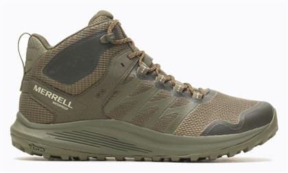 Merrell Nova 3 Mid Ανδρικά Ορειβατικά Μποτάκια Αδιάβροχα Καφέ από το MybrandShoes