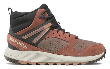 Merrell Wildwood Sb Ανδρικά Ορειβατικά Μποτάκια Αδιάβροχα Καφέ