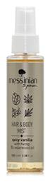 Messinian Spa Spicy Vanilla Hair & Body Mist 100ml