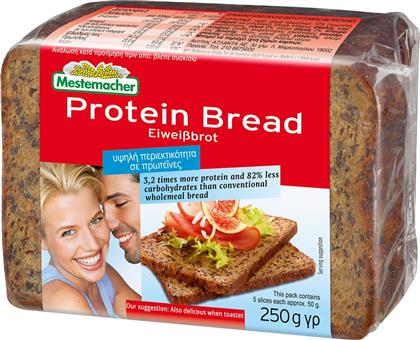 Mestemacher Ψωμί Σίκαλης Πρωτεΐνης 250gr Κωδικός: 31499462