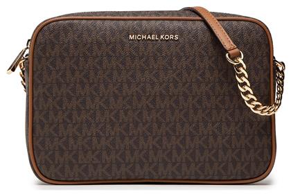 Michael Kors Δερμάτινη Γυναικεία Τσάντα Χιαστί