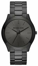 Michael Kors Slim Runway Ρολόι Μπαταρίας με Μεταλλικό Μπρασελέ
