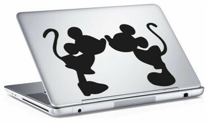 Mickey -Minnie, Sticker, Αυτοκόλλητα Laptop, 25 x 17 εκ. [8,9 Inches] από το HouseArt