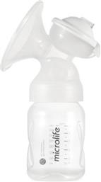 Microlife Χειροκίνητο Απλό Θήλαστρο BC100 Soft Χωρίς BPA Λευκό 180ml