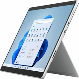 Microsoft Surface Pro 8 13'' Tablet με WiFi (i5-1135G7/8GB/256GB/Win 11) Platinum