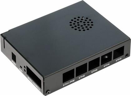MikroTik CA150 Black Aluminium Indoor Case that Fits the RB450 and RB850 Series Devices