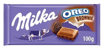 Milka Σοκολάτα Γάλακτος Oreo Brownie 100gr