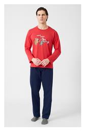 Minerva Χειμερινή Ανδρική Πιτζάμα Βαμβακερή