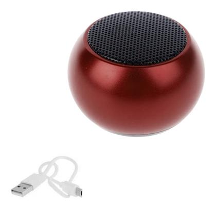 Mini Ηχείο Bluetooth 3W με Διάρκεια Μπαταρίας έως 4 ώρες Κόκκινο