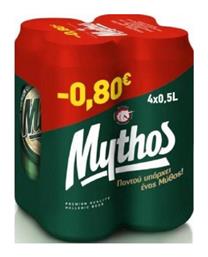 Μύθος Lager Κουτί 4x500ml Κωδικός: 33183809