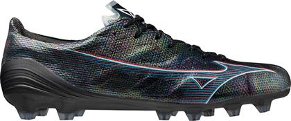 Mizuno Morelia Alpha Japan Χαμηλά Ποδοσφαιρικά Παπούτσια με Τάπες Μαύρα από το MybrandShoes