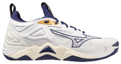 Mizuno Wave Momentum 3 Ανδρικά Αθλητικά Παπούτσια Βόλεϊ Λευκά από το MybrandShoes