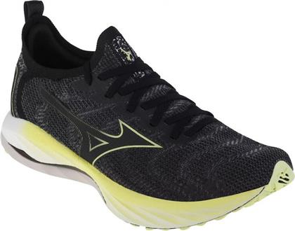Mizuno Wave Neo Wind Ανδρικά Αθλητικά Παπούτσια Running Μαύρα από το MybrandShoes
