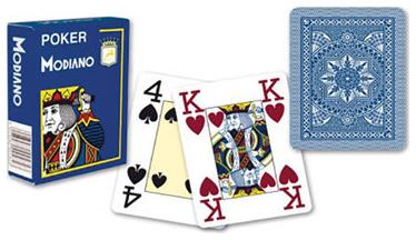 Modiano Poker 4 Jumbo Τράπουλα Πλαστική για Poker