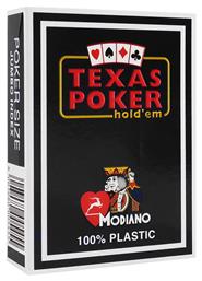 Modiano Texas Poker 2 Jumbo Τράπουλα Πλαστική για Poker από το Plus4u