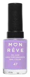 Mon Reve Gel Like Gloss Βερνίκι Νυχιών Μακράς Διαρκείας No. 47 13ml από το Pharm24