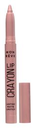 Mon Reve Long Lasting Pencil Κραγιόν Matte Lc01 Latte