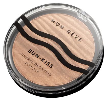 Mon Reve Sun Kiss Mineral Bronzing Powder Bronzing Powder 01 Shimmer Sun Kiss 18gr