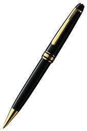 Mont Blanc Στυλό Ballpoint 0.7mm με Μαύρο Mελάνι Meisterstuck
