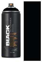 Montana Cans Σπρέι Βαφής με Ματ Εφέ Black 400ml από το New Cult