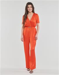 Morgan Γυναικεία Αμάνικη Ολόσωμη Φόρμα Πορτοκαλί