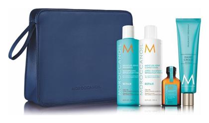 Moroccanoil Repair Σετ Θεραπείας Μαλλιών με Σαμπουάν, Conditioner και Treatment