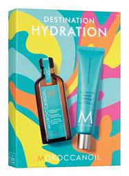 Moroccanoil Destination Hydration Σετ Περιποίησης Μαλλιών για Διατήρηση Χρώματος 2τμχ από το Letif