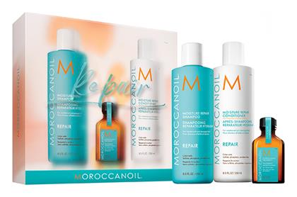 Moroccanoil Spring Repair Σετ Θεραπείας Μαλλιών 4τμχ