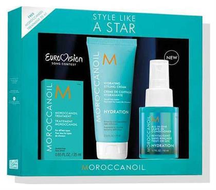 Moroccanoil Style Like A Star Eurovision Hydration Σετ Περιποίησης Μαλλιών