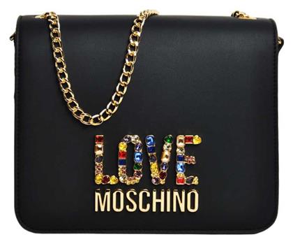 Moschino Γυναικεία Τσάντα Χιαστί Μαύρη