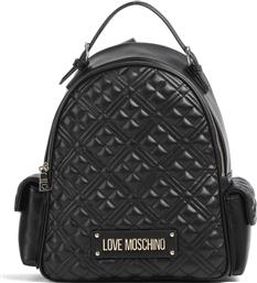 Moschino Γυναικεία Τσάντα Πλάτης Μαύρη