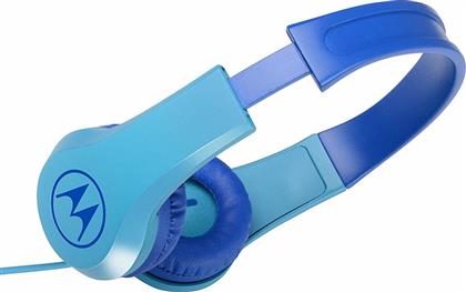 Motorola Squads 200 Ενσύρματα On Ear Παιδικά Ακουστικά Μπλε