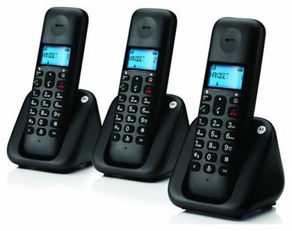 Motorola T303 Trio με Ελληνικό Μενού Μαύρο