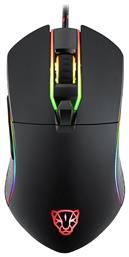 Motospeed V30 RGB Laser Gaming Ποντίκι 3500 DPI Μαύρο