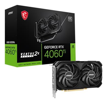 MSI GeForce RTX 4060 Ti 8GB Ventus 2X Black OC