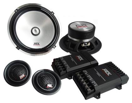 MTX Σετ Ηχεία Αυτοκινήτου Διαιρούμενα 6.5'' με 75W RMS (2 Δρόμων)