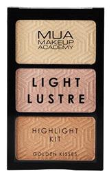 MUA Light Lustre Trio Golden Kisses 9gr από το Plus4u