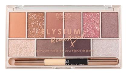 MUA Παλέτα με Σκιές Ματιών Matte σε Στερεή Μορφή Elysium Remastered 17gr