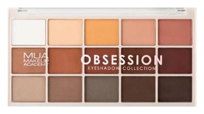 MUA Παλέτα με Σκιές Ματιών Matte σε Στερεή Μορφή Obsession 12gr