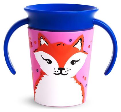 Munchkin Παιδικό Ποτηράκι Miracle 360° Wildlove Sippy Cup από Πλαστικό 177ml για 6m+