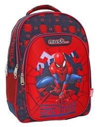 Must Spiderman Protector Of New York Τσάντα Πλάτης Δημοτικού Κόκκινη 25lt 000508089