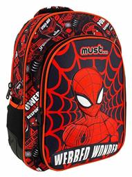 Must Spiderman Webbed Wonder Τσάντα Πλάτης Κόκκινη 25lt