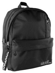 Must Team Monochrome Rpet Double Μαύρη Τσάντα Πλάτης Μαύρη 25lt